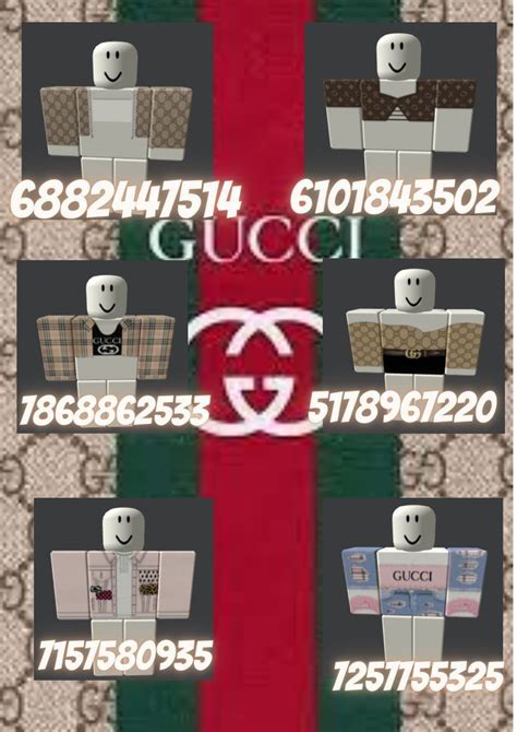 roblox gucci clothes for girls|Roblox Gucci outfit id.